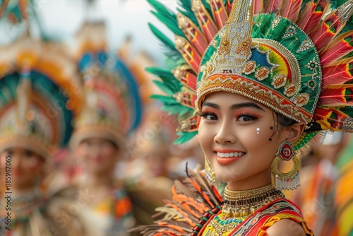 Sovereignty celebration, indonesia independence day, commemorating nation's freedom, reflecting on historical milestones, celebrating diverse traditions, collective spirit of indonesian citizens. © Alla