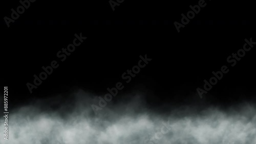 Lower Third Wall of Endless Smoke Steam Loop