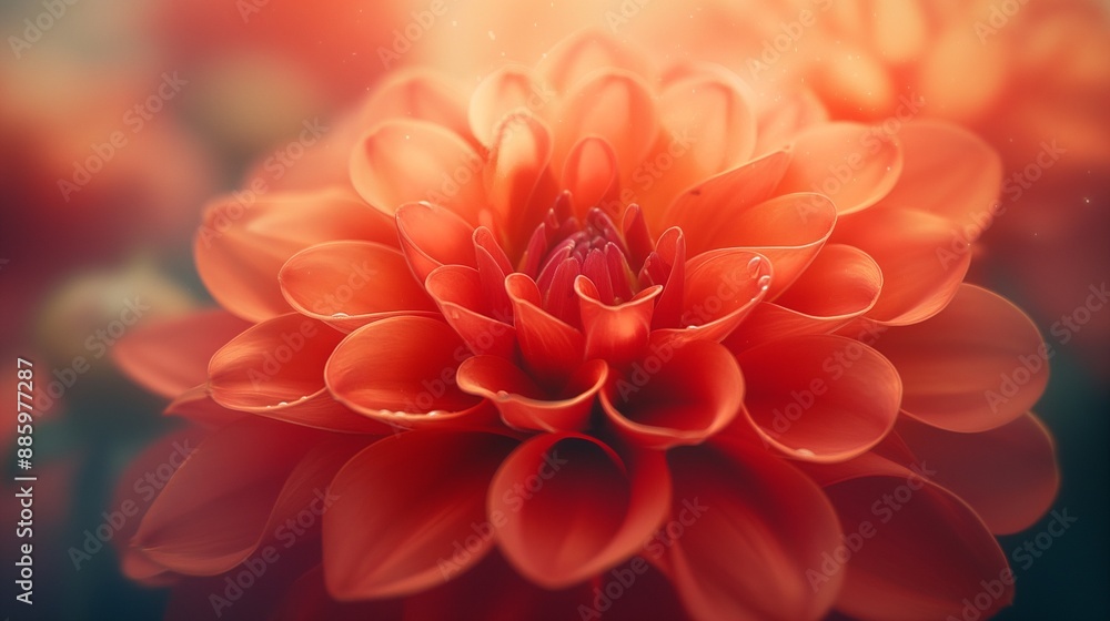 Close-up view of a vibrant orange flower with dew drops on its petals, capturing the beauty of nature and freshness. Close-up view of a vibrant orange flower with dew drops on its petals, capturing the beauty of nature and freshness.