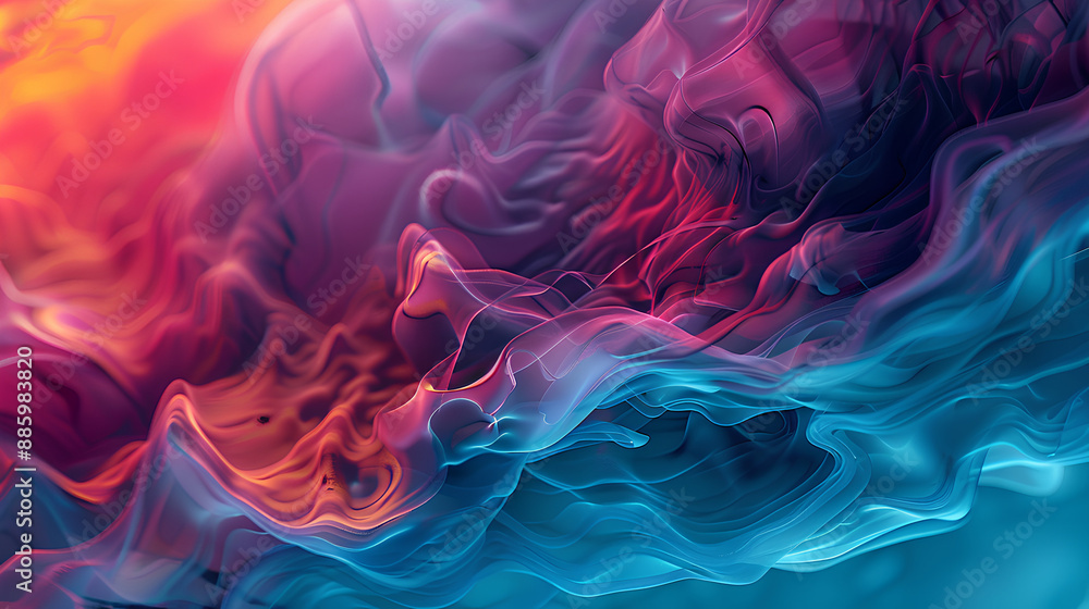 Fototapeta premium Different type of abstract Stock Illustration