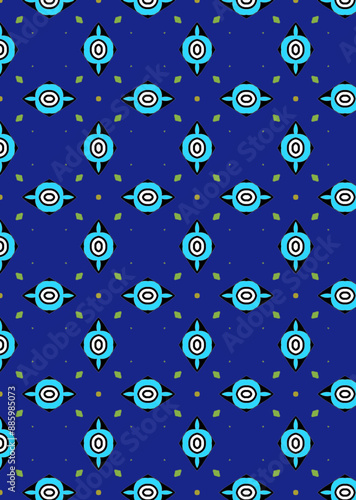 seamless pattern with eyes