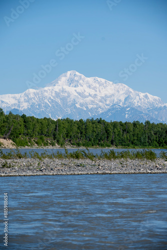 Denali from the Susitna River