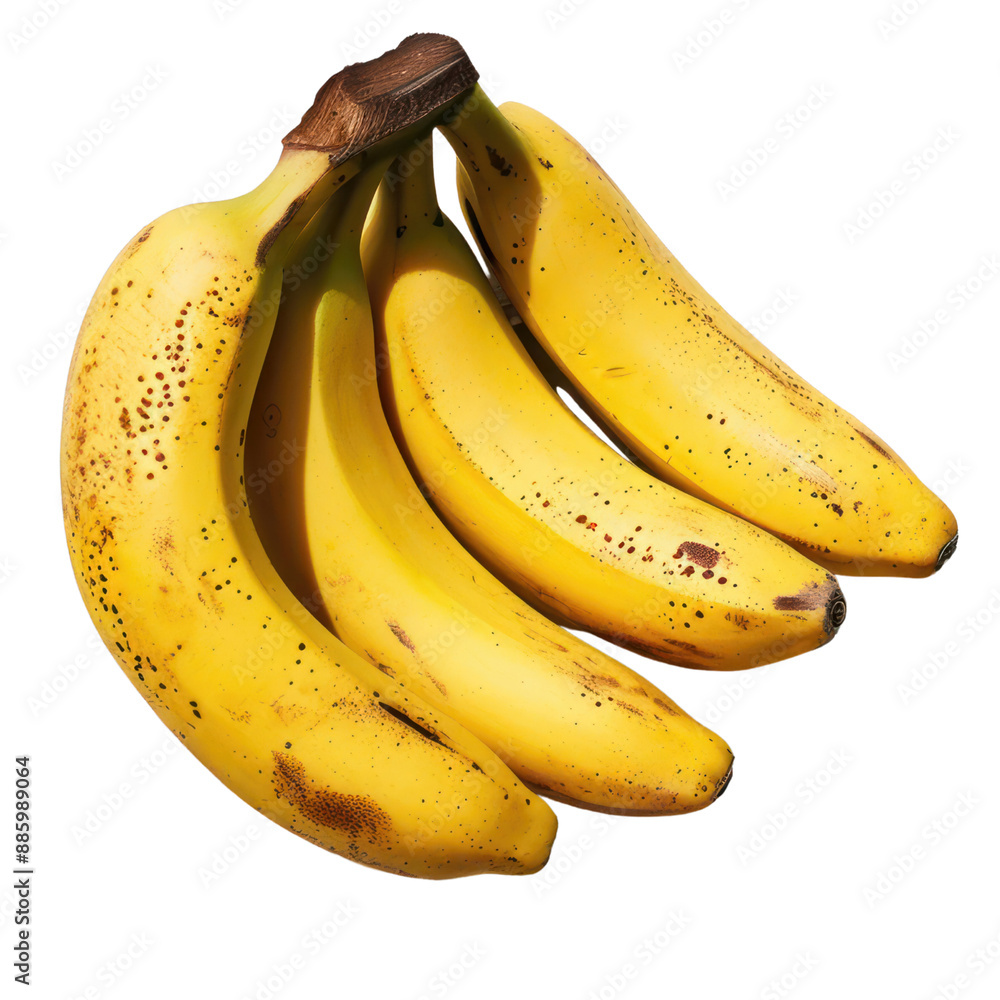 group of bananas cut out isolated transparent background. group of bananas cut out isolated transparent background.