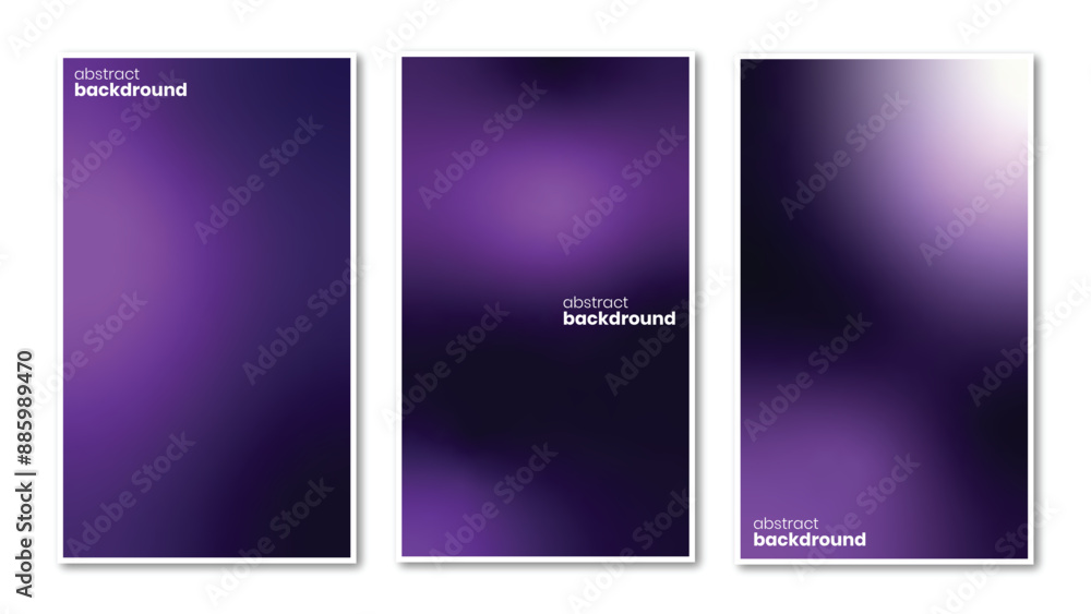 Abstract Blurred Gradient Mesh Background in Purple Abstract Blurred Gradient Mesh Background in Purple