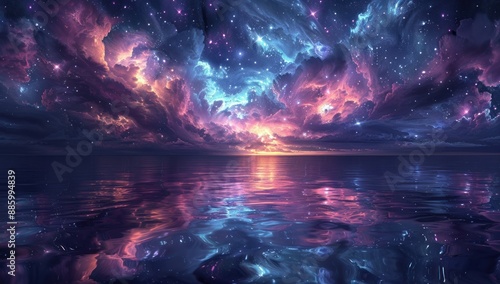 Celestial Sea at Twilight