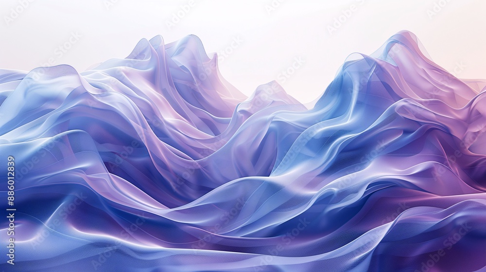 3D Rendered Modern Abstract Wallpaper, Textured Flowing Lines and Waves in Pastel Blue, Indigo, Violet, and Purple Palette, Serene and Elegant. 3D Rendered Modern Abstract Wallpaper, Textured Flowing Lines and Waves in Pastel Blue, Indigo, Violet, and Purple Palette, Serene and Elegant.