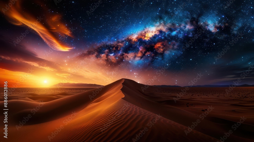 An explorers moment, capturing the Milky Way through advanced astrophotography in a remote desert, the universe at our doorstep An explorers moment, capturing the Milky Way through advanced astrophotography in a remote desert, the universe at our doorstep