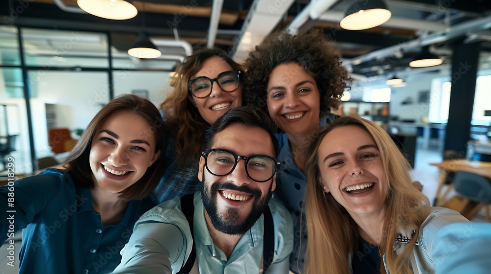 Portrait of a group of businesspeople standing together, corporate team Portrait of a group of businesspeople standing together, corporate team