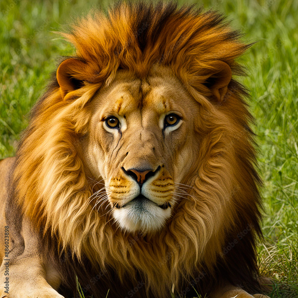 Lion Fake Puma Panther CGI Strong Beautiful Big cat Fur Lion Fake Puma Panther CGI Strong Beautiful Big cat Fur