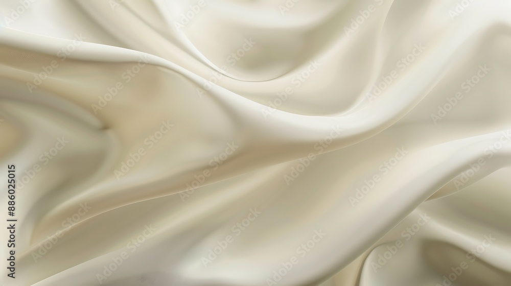 Obraz premium Soft ivory background with a subtle paper grain texture, refined, minimalist, design