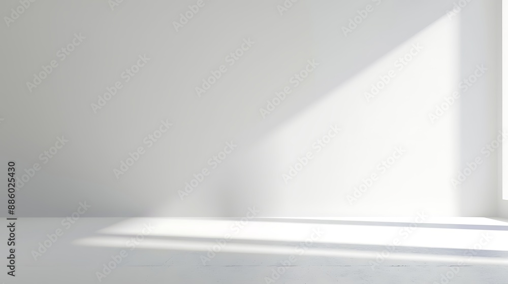 Plain white background with soft light gradient, versatile design Plain white background with soft light gradient, versatile design