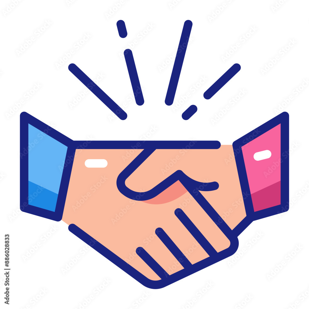 Handshake Signifying Friendship and Trust Handshake Signifying Friendship and Trust