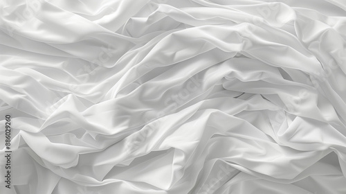 white fabric background