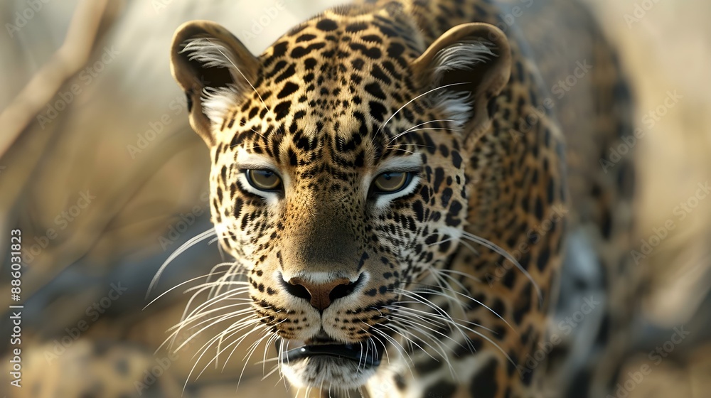 Fototapeta premium Leopard in the wild
