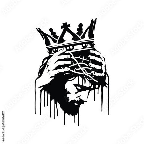 Crown of Life Illustrate Jesus placing a crown on a faithful believers head