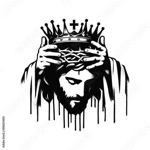 Crown of Life Illustrate Jesus placing a crown on a faithful believers head