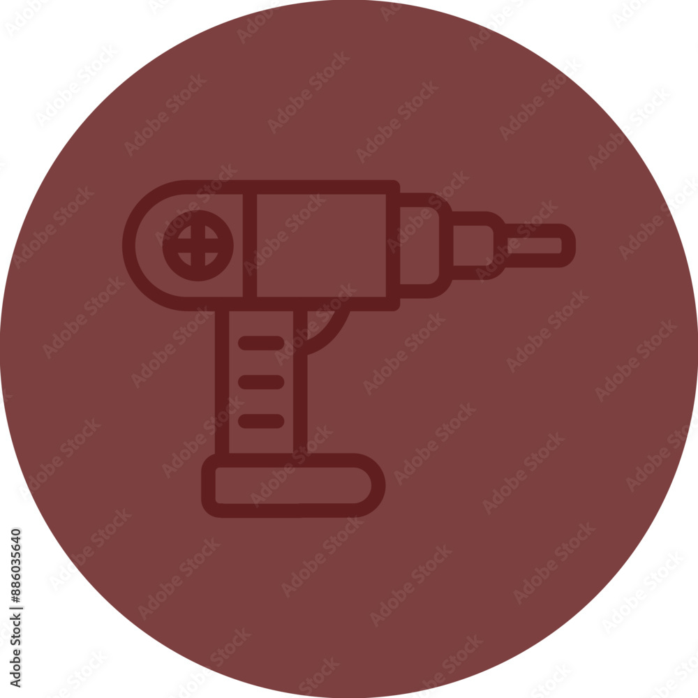 Sanding Machine Vector Line Maroon Circle Maroon Sanding Machine Vector Line Maroon Circle Maroon