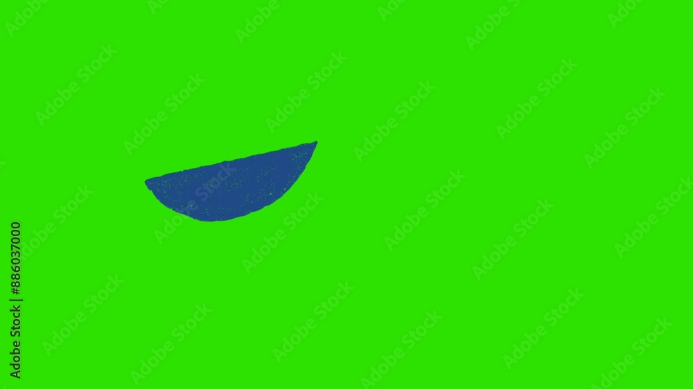 animation of a simple blue sailing boat with a green screen PNG animation of a simple blue sailing boat with a green screen PNG