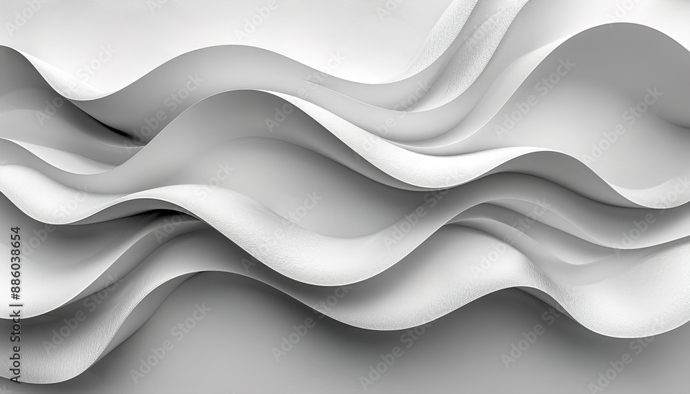 Abstract 3d rendering of a modern geometric Abstract 3d rendering of a modern geometric