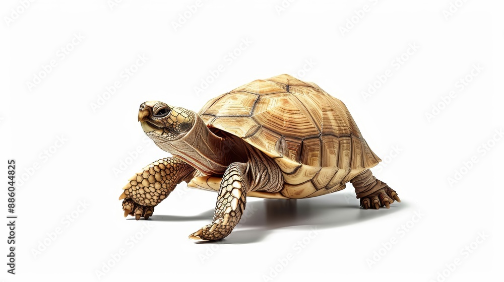 Obraz premium Turtle isolated on white background
