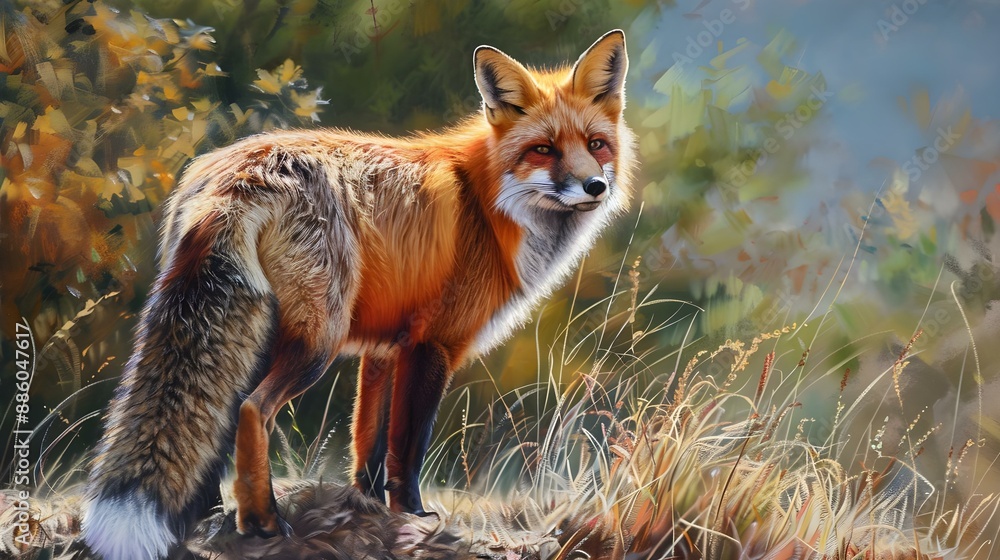 Obraz premium Red Fox