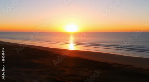 sunset at the beach