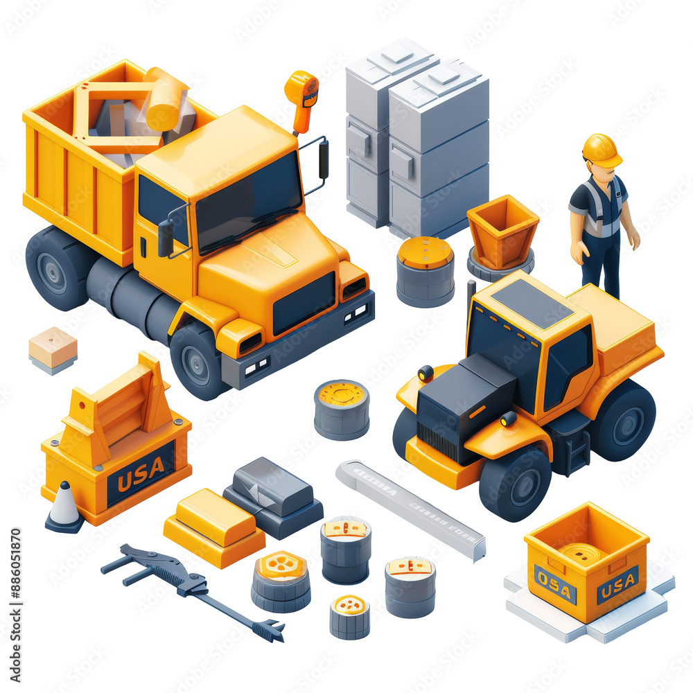 3D Isometric Illustration of OSHA Isolated on Transparent or White Background, PNG 3D Isometric Illustration of OSHA Isolated on Transparent or White Background, PNG