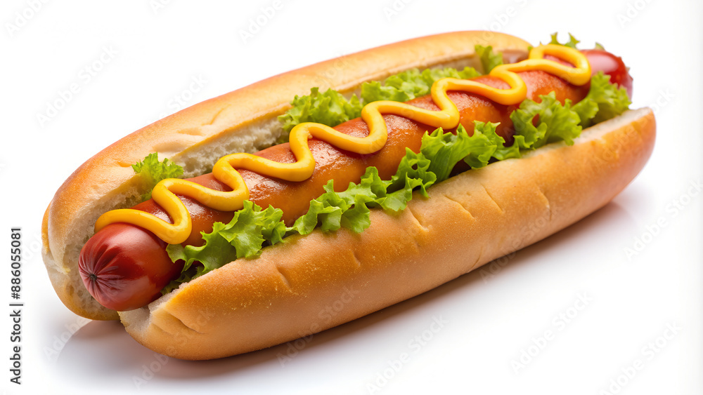 Delicious Hot Dog. Generative Ai Delicious Hot Dog. Generative Ai