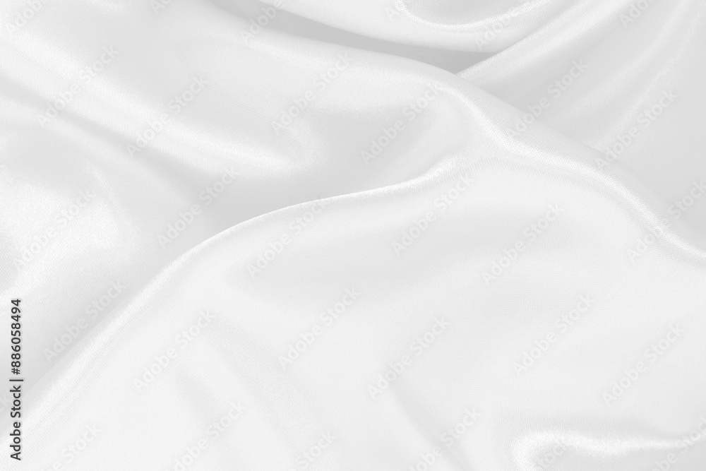 White fabric texture for background and design, beautiful pattern of silk or linen. White fabric texture for background and design, beautiful pattern of silk or linen.