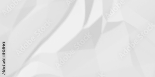 White crumpled cover old paper wrapping crinkled light cardboard overlay texture background. surface retro wrinkled empty sheet paper creased.	
