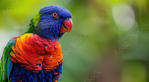 rainbow lorikeet parrot