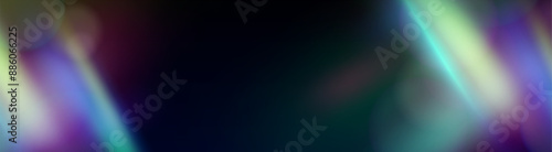 Old film light leak effect with overlay option on transparent background. Flare filter for vintage photo design. Realistic vector illustration of abstract grunge burn photography gradient texture.