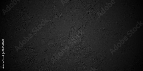 	
Black texture chalk board and black board background. stone concrete texture grunge backdrop background anthracite panorama. Panorama dark grey black slate background or texture.