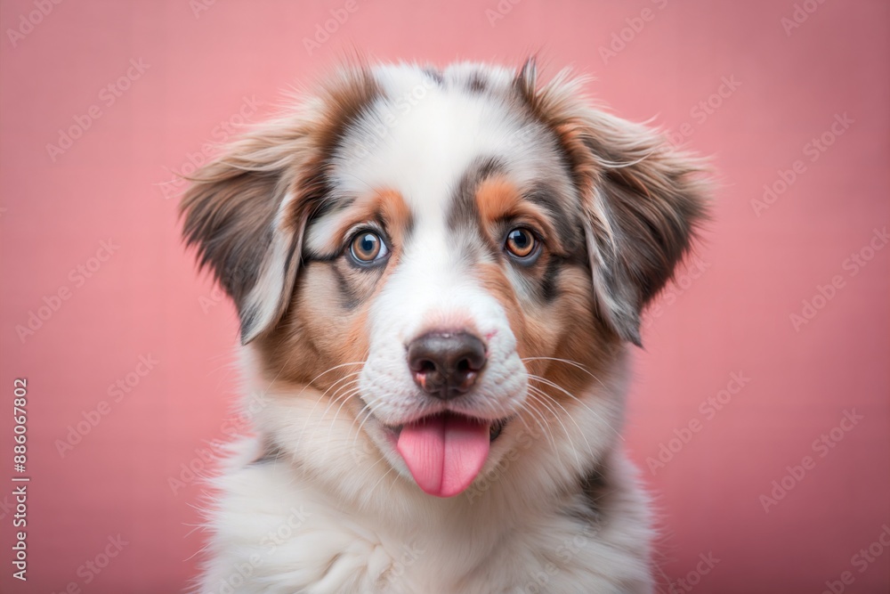 portrait of cute dog