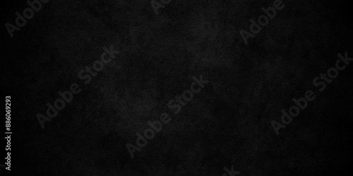 	
Black texture chalk board and black board background. stone concrete texture grunge backdrop background anthracite panorama. Panorama dark grey black slate background or texture.