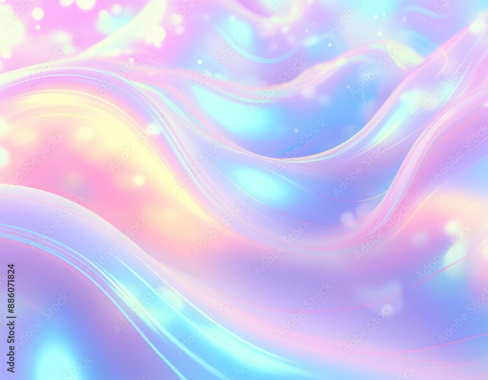 Obraz premium 4K Hologram Background