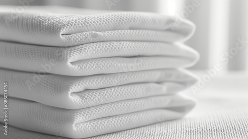 white cotton fabric texture