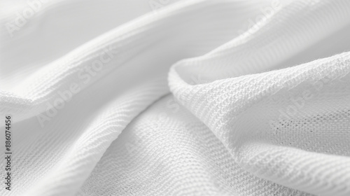 white cotton fabric texture