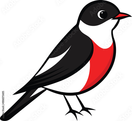 Reyezuelo volador Bird set bundle- 12 Vector illustration. bird icon, vector, animal, flying, png,  