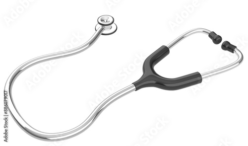 stethoscope isolated on white background
