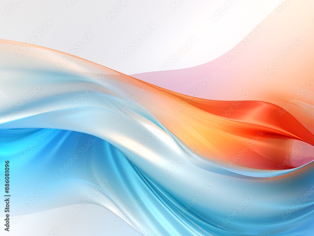 a colorful waves of fabric a colorful waves of fabric