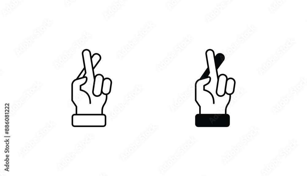 Obraz premium superstition icon design with white background stock illustration