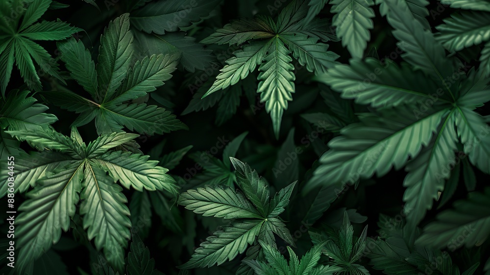 Cannabis leaves or marijuana leaves background Cannabis leaves or marijuana leaves background