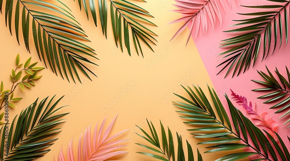 palm tree branches