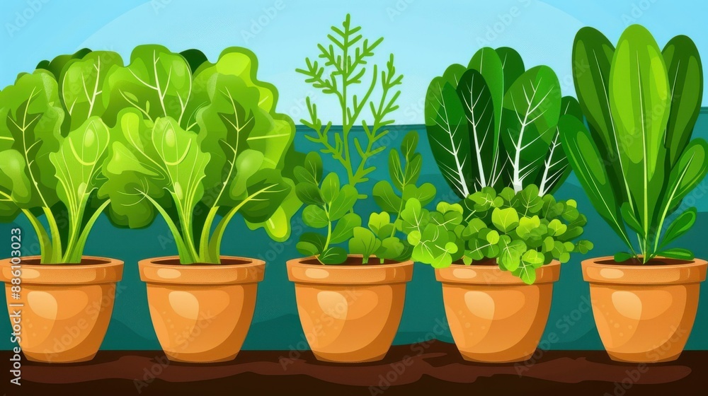 Urban garden with raided beds growing plants, herbs, spices, and vegetables for a vibrant and sustainable oasis. Urban garden with raided beds growing plants, herbs, spices, and vegetables for a vibrant and sustainable oasis.