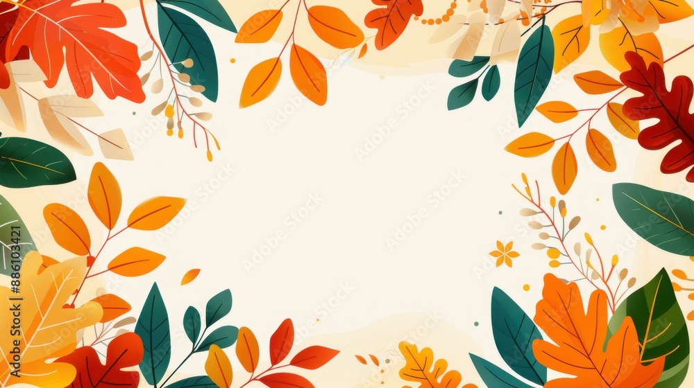 Vibrant abstract background with botanical floral elements. Natural patterns. Vibrant abstract background with botanical floral elements. Natural patterns.