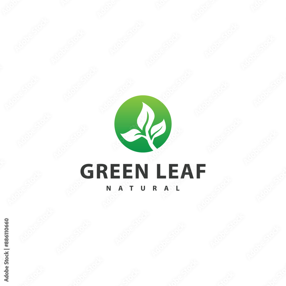 Abstract leaf logo vector illustration Abstract leaf logo vector illustration