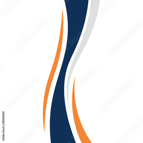 Business Wavy Border