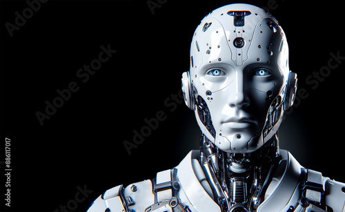 Ciborg hecho con inteligencia artificial y robótica de última generación