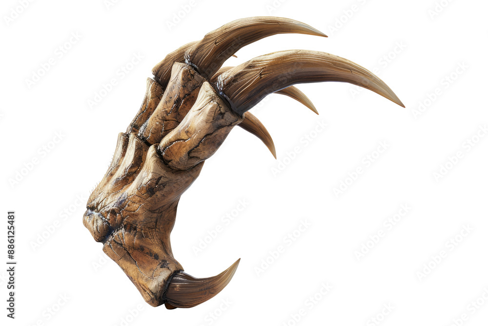 Animal claw isolated on transparent background Animal claw isolated on transparent background